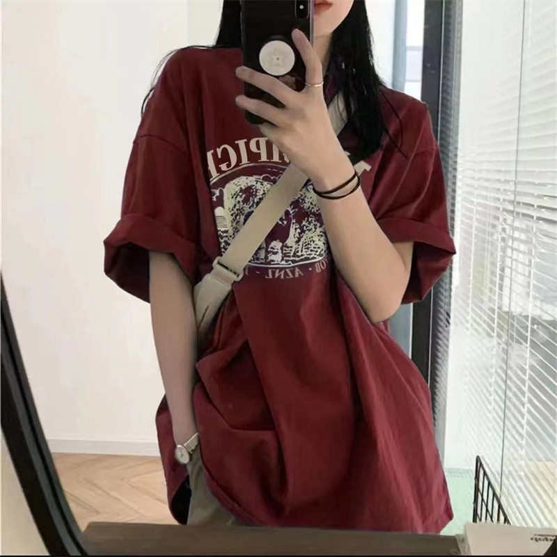 Street Fashion Essentials - LMQ 레터 프린트 스트리트 패션 의류,