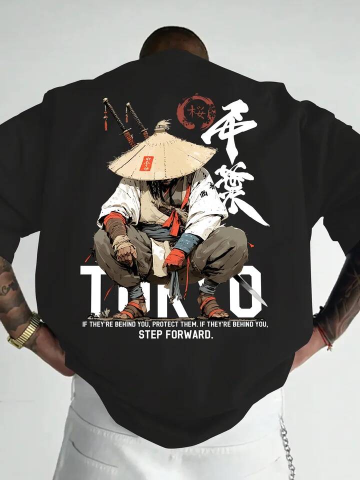 Street Fashion In Tokyo - Anime Samurai Tokyo Warrior 남성 여성