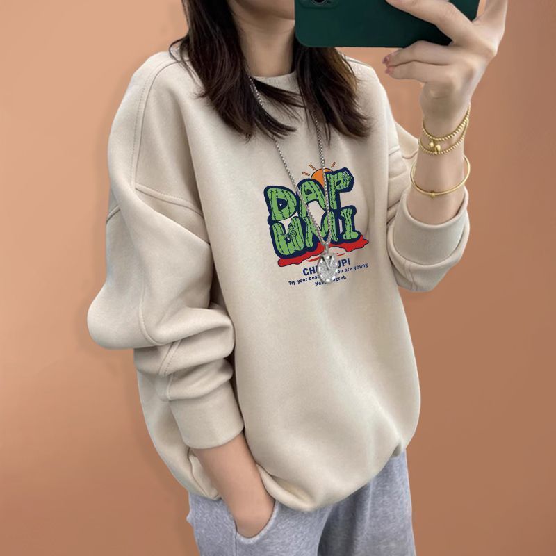 Oversized Crewneck Fleece - 2026 가을 겨울 오버사이즈 순면 스웨트셔츠