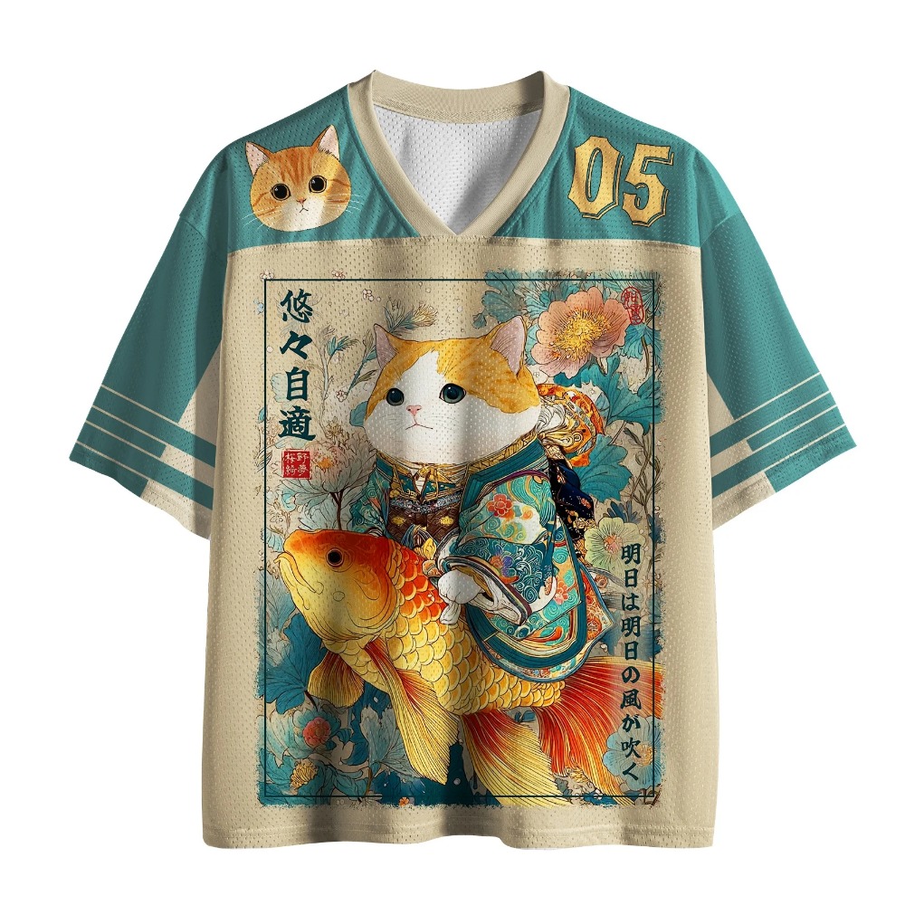 Street Fashion In Japanese - 일본 하라주쿠 만화 고양이 코이 3D