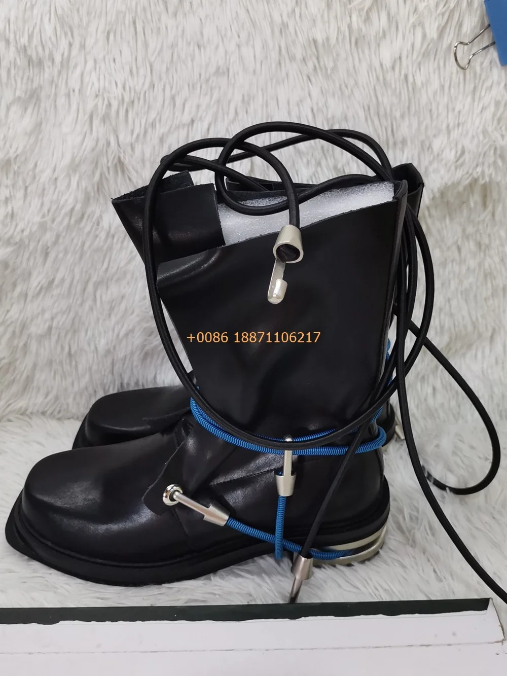 Street Fashion Rome 2025 - 2025 라운드 발가락 금속 발 뒤꿈치