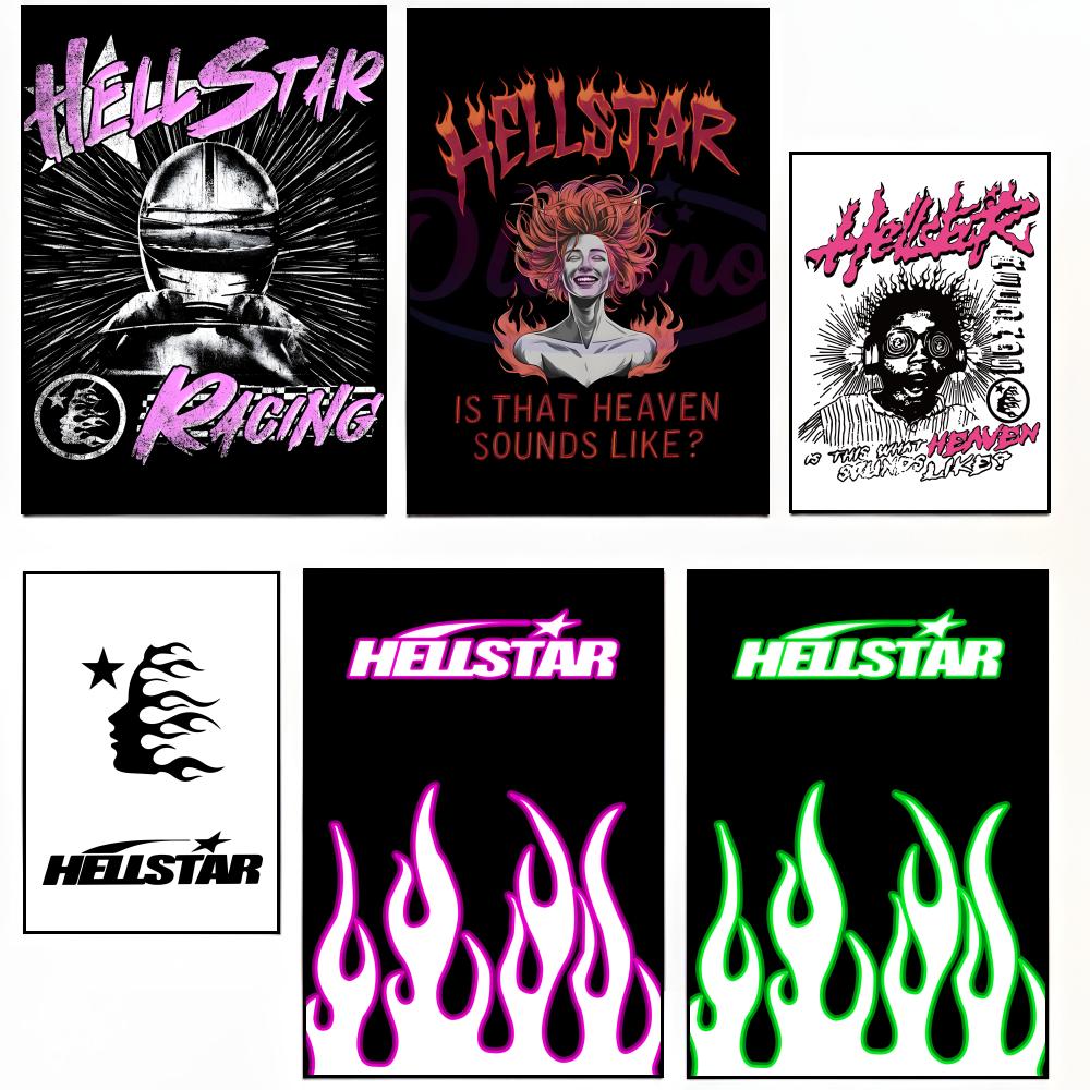 Street Fashion Brand Logo - Edgy Street 브랜드 패션 로고 H-HellstarS