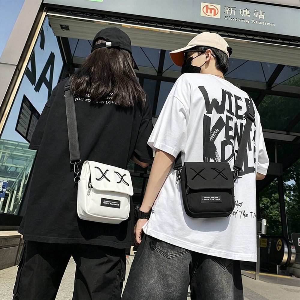 Street Fashion In Japanese - 경량 소형 남성용 메신저 백 일본