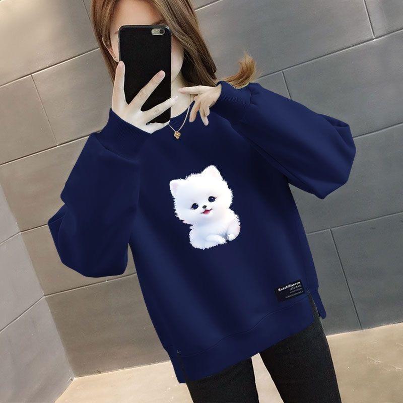 두꺼운 플리스 오버사이즈 루즈핏 여성용 스웨트셔츠 얇은 - Oversized Crewneck Fleece 리뷰 및 가격