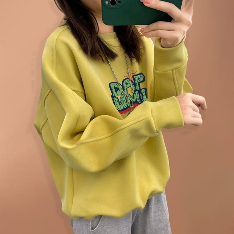 2026 가을 겨울 오버사이즈 순면 스웨트셔츠 여성 플 - Oversized Crewneck Fleece 리뷰 및 가격