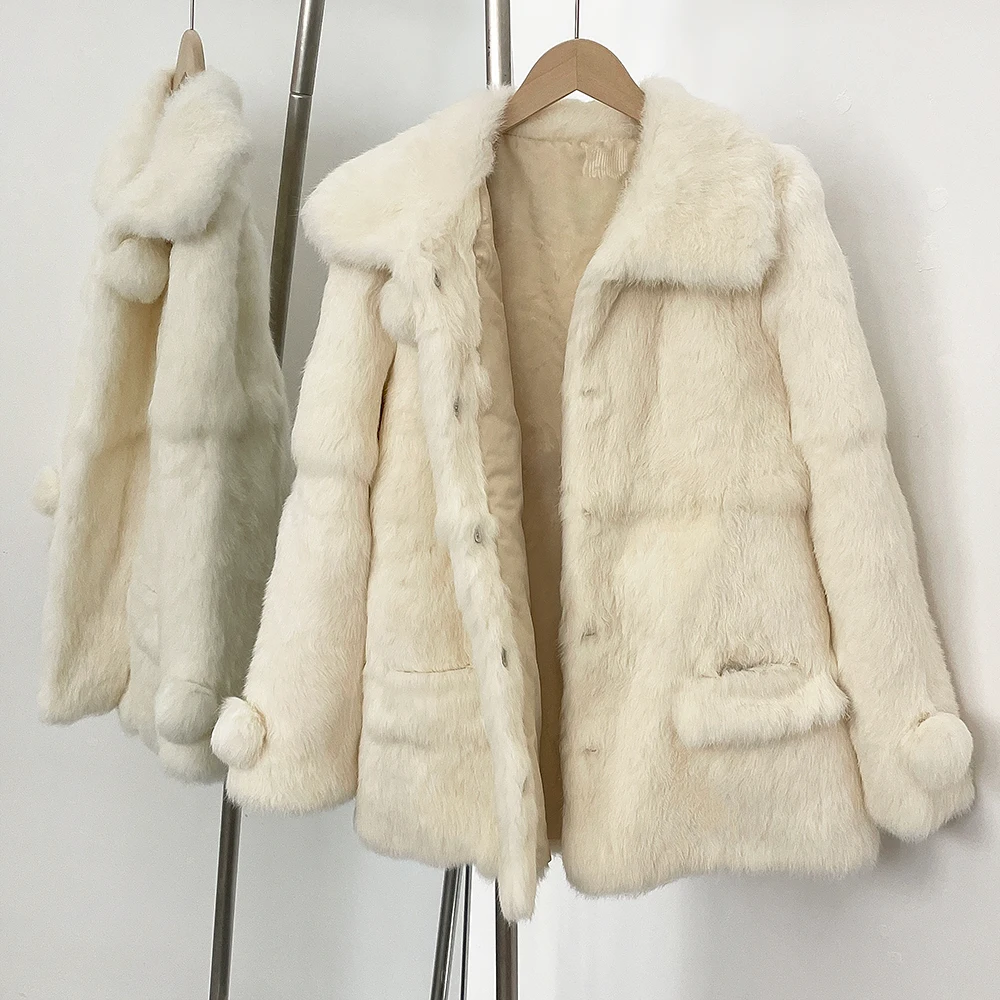2025 리얼 퍼 재킷 여성 아우터 신상 겨울 천연 토 - Street Fashion Store 리뷰 및 가격