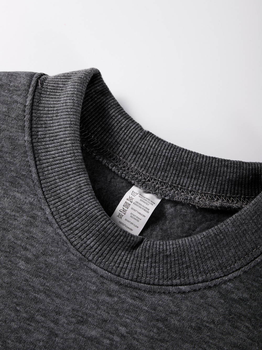 브루클린 1977 크리에이티브 프린트 남성 가을 스웨트 - Oversized Crewneck Fleece 리뷰 및 가격