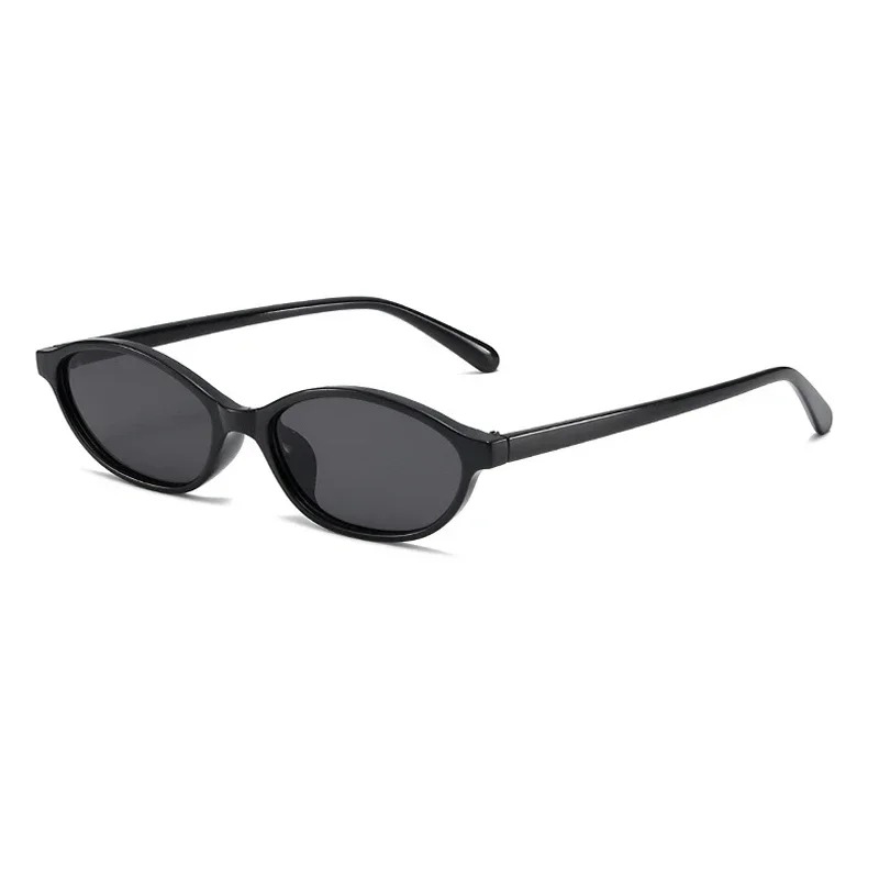 레트로 타원형 프레임 선글라스 패션 여성 트렌디한 작은 - Street Fashion Glasses 리뷰 및 가격