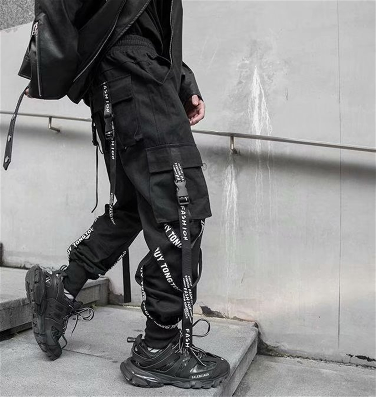 패션 새로운 카고 바지 남성 조깅 팬츠 남성 조깅 일본 - Street Fashion In Japanese 리뷰 및 가격