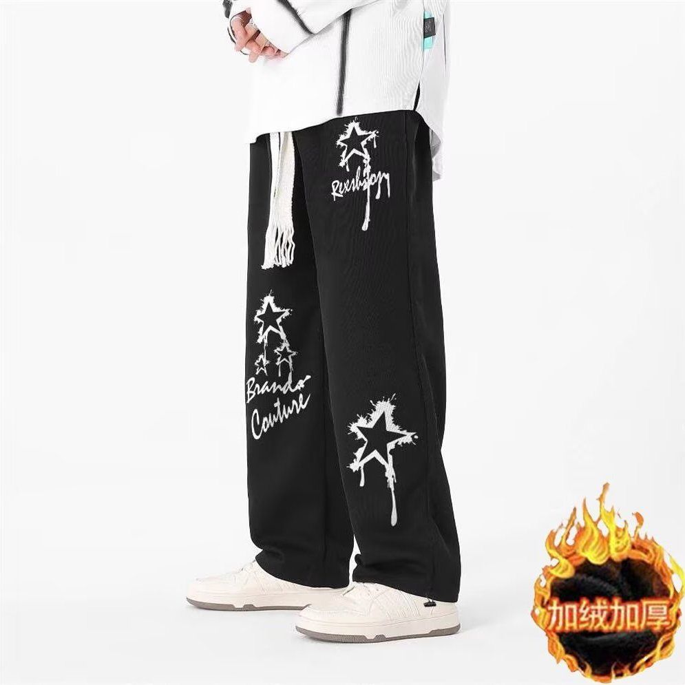 남성 의류 스트리트 댄스 낙서 캐주얼 바지 힙합 재즈  - Street Fashion Graffiti 리뷰 및 가격