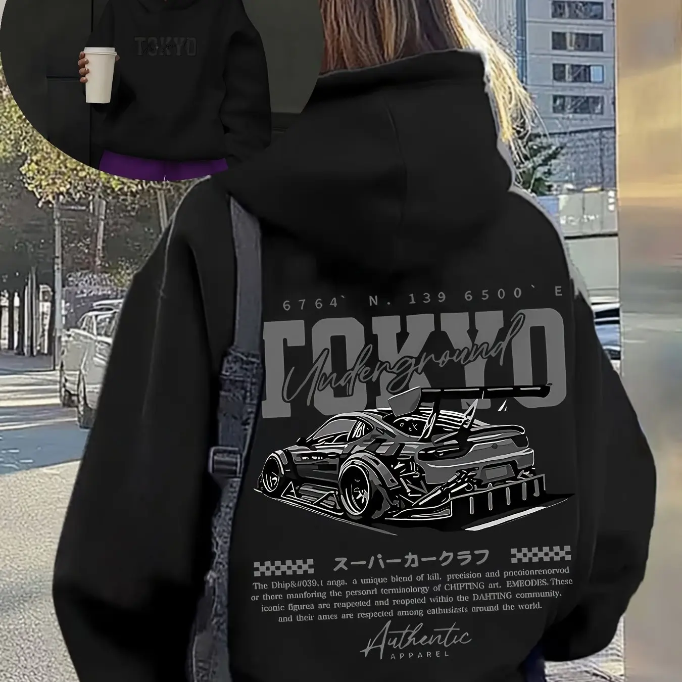 일본 스트리트웨어 후드티 남성용 도쿄 JDM 레이싱 슈 - Street Fashion In Tokyo 리뷰 및 가격