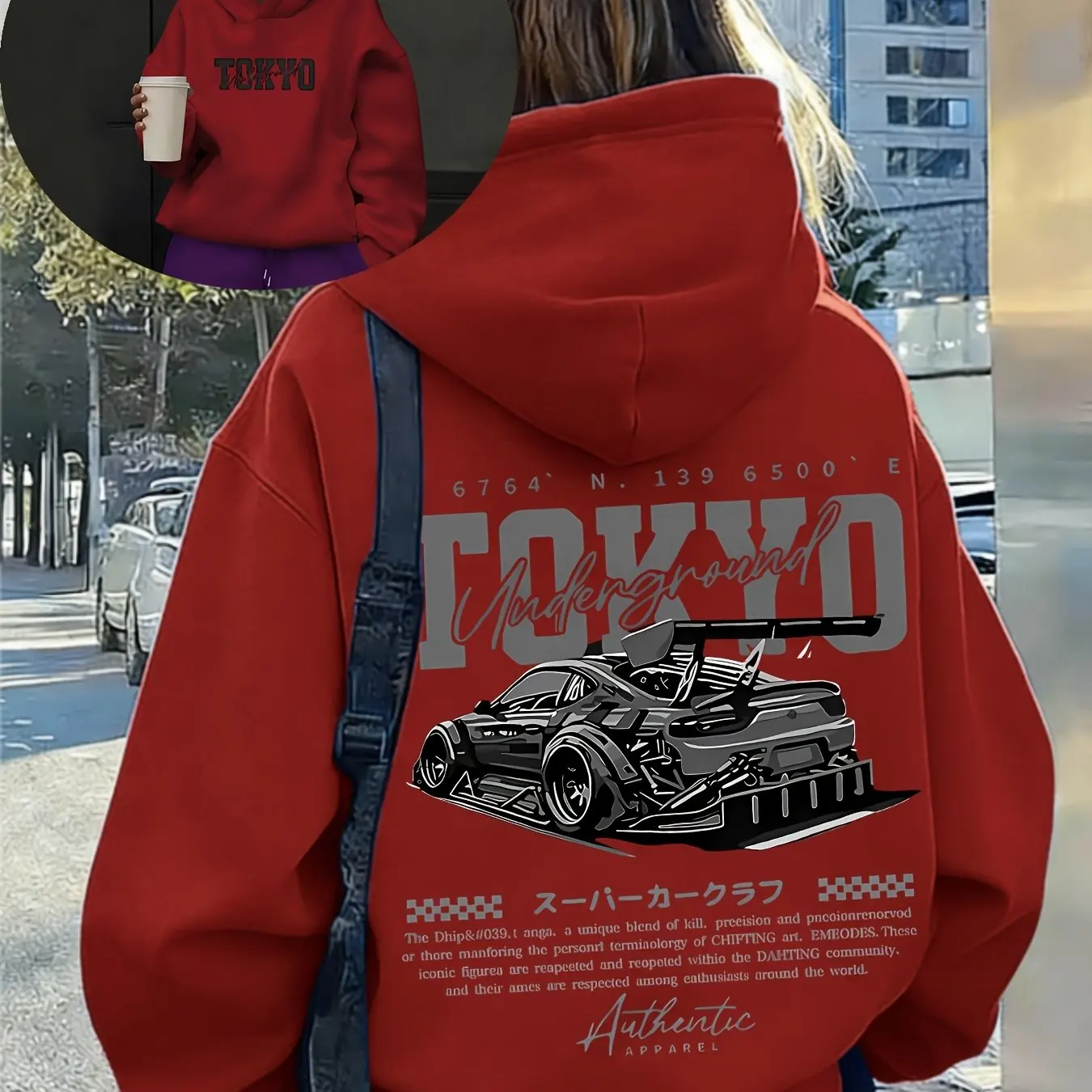 일본 스트리트웨어 후드티 남성용 도쿄 JDM 레이싱 슈 - Street Fashion In Tokyo 리뷰 및 가격