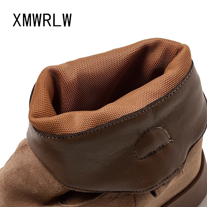 XMWRLW 2025 가을 여성 앵클 부츠 패션 히든  - Street Fashion Rome 2025 리뷰 및 가격