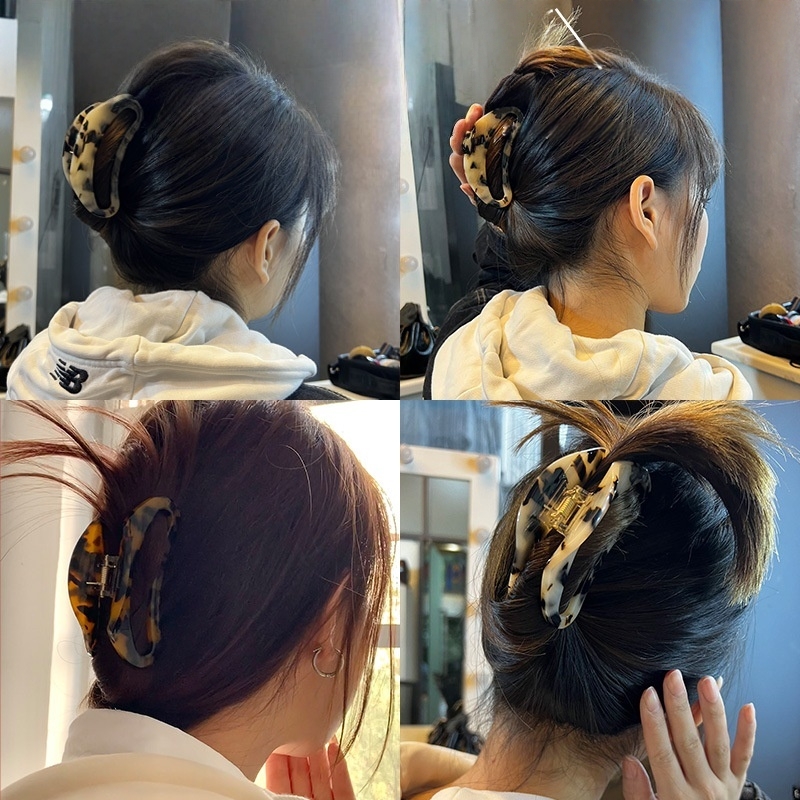 9.5CM 프랑스 여성 패션 헤어 클립 발톱 아세테이트 - French Street Fashion 리뷰 및 가격