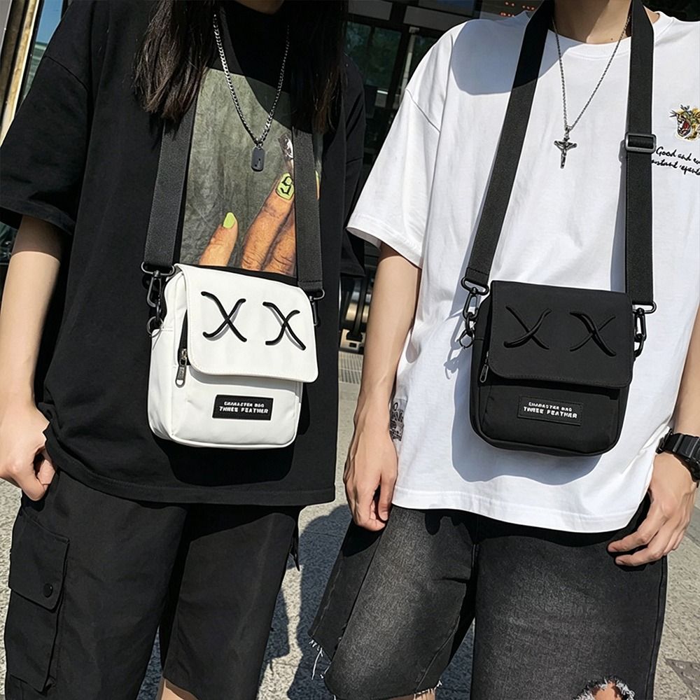 경량 소형 남성용 메신저 백 일본 스트리트 스타일 휴대 - Street Fashion In Japanese 리뷰 및 가격